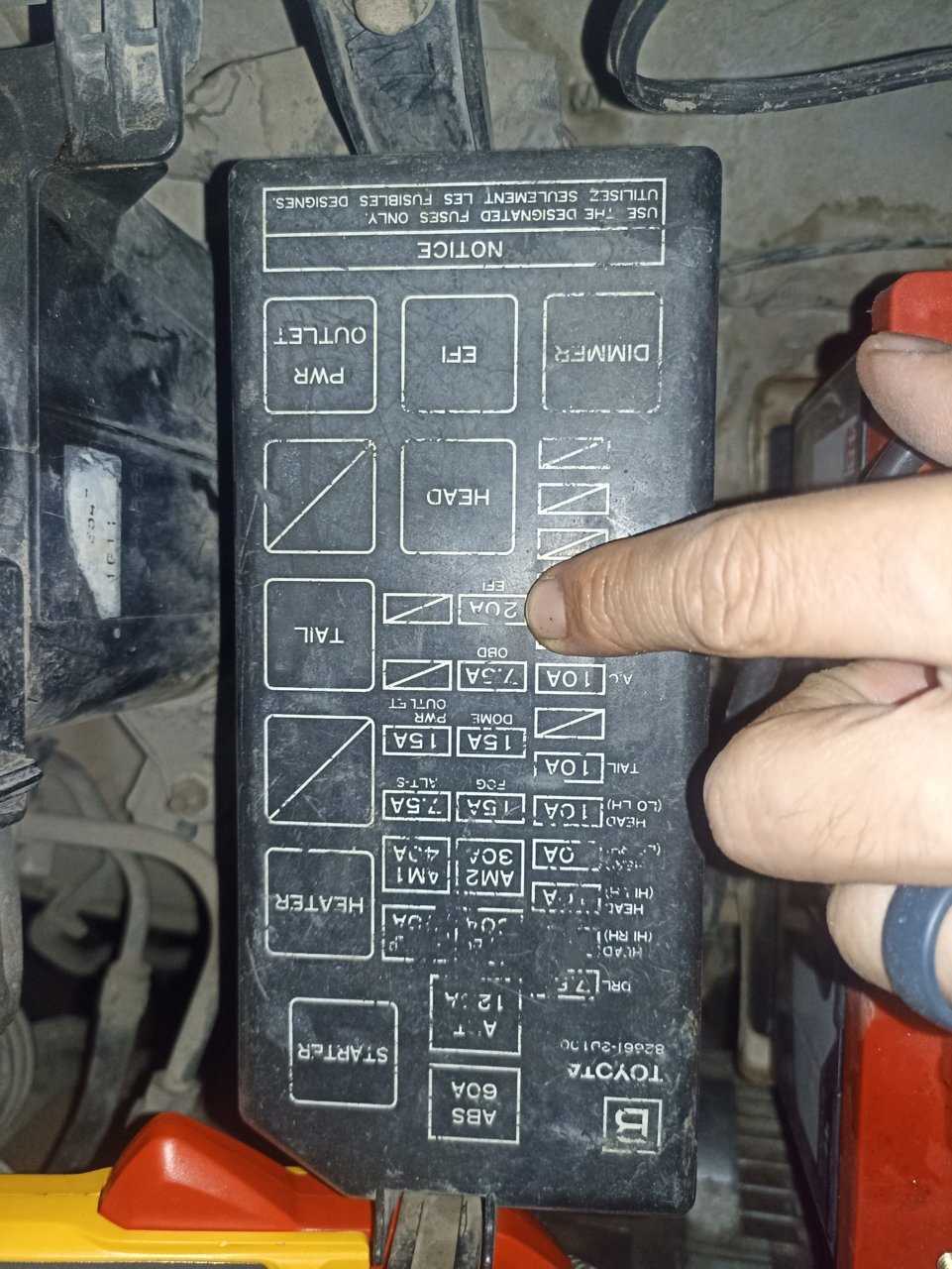 98 toyota tacoma fuse box diagram