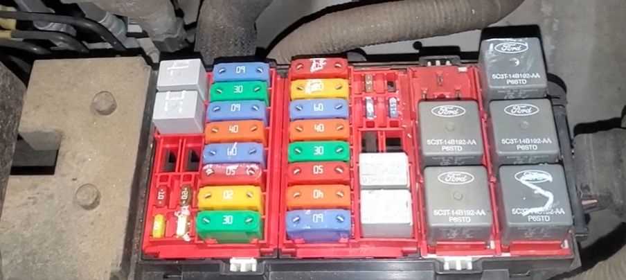 99 e350 fuse diagram