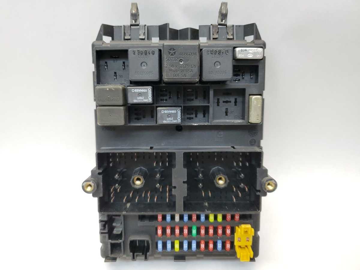 99 wrangler fuse box diagram