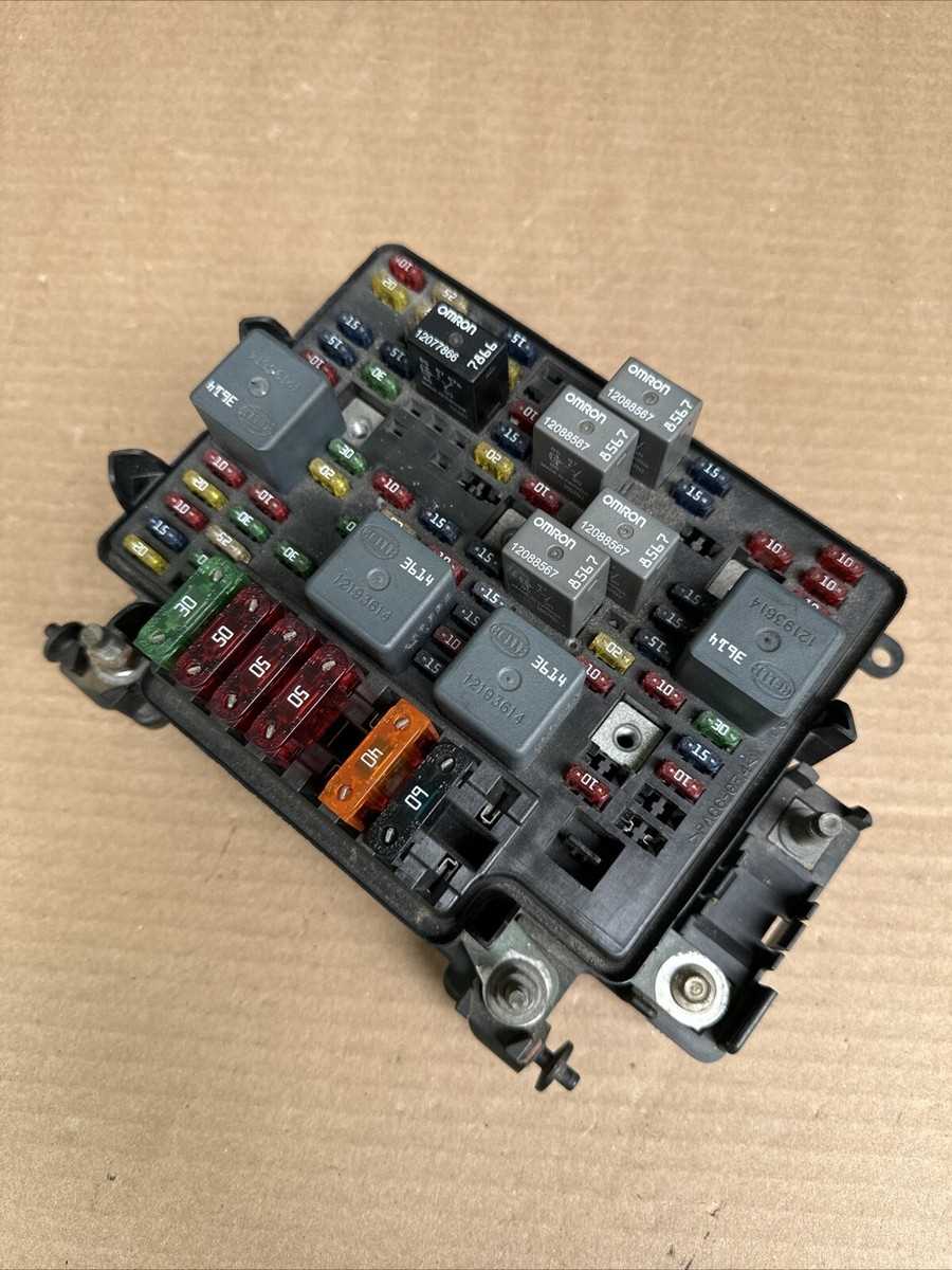 99 chevy silverado fuse diagram