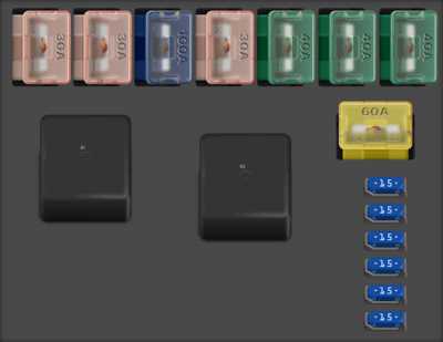 99 mazda 626 fuse box diagram