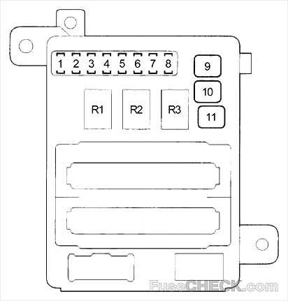 acura mdx 2007 fuse box diagram
