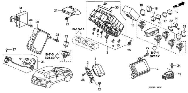 acura rdx fuse box diagram
