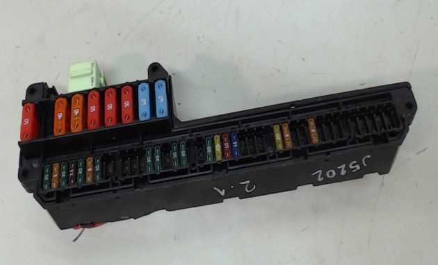 bmw 530d fuse box diagram