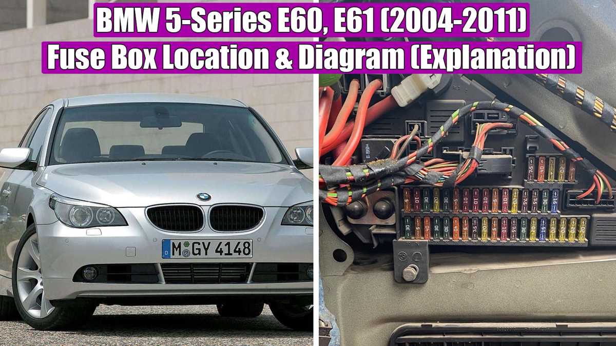 bmw 530i fuse box diagram