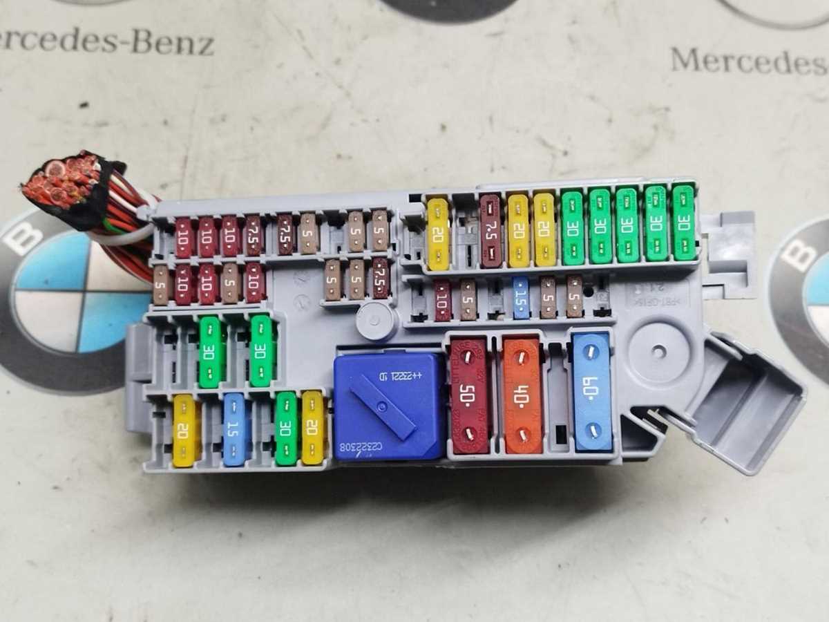 bmw e36 fuse box diagram