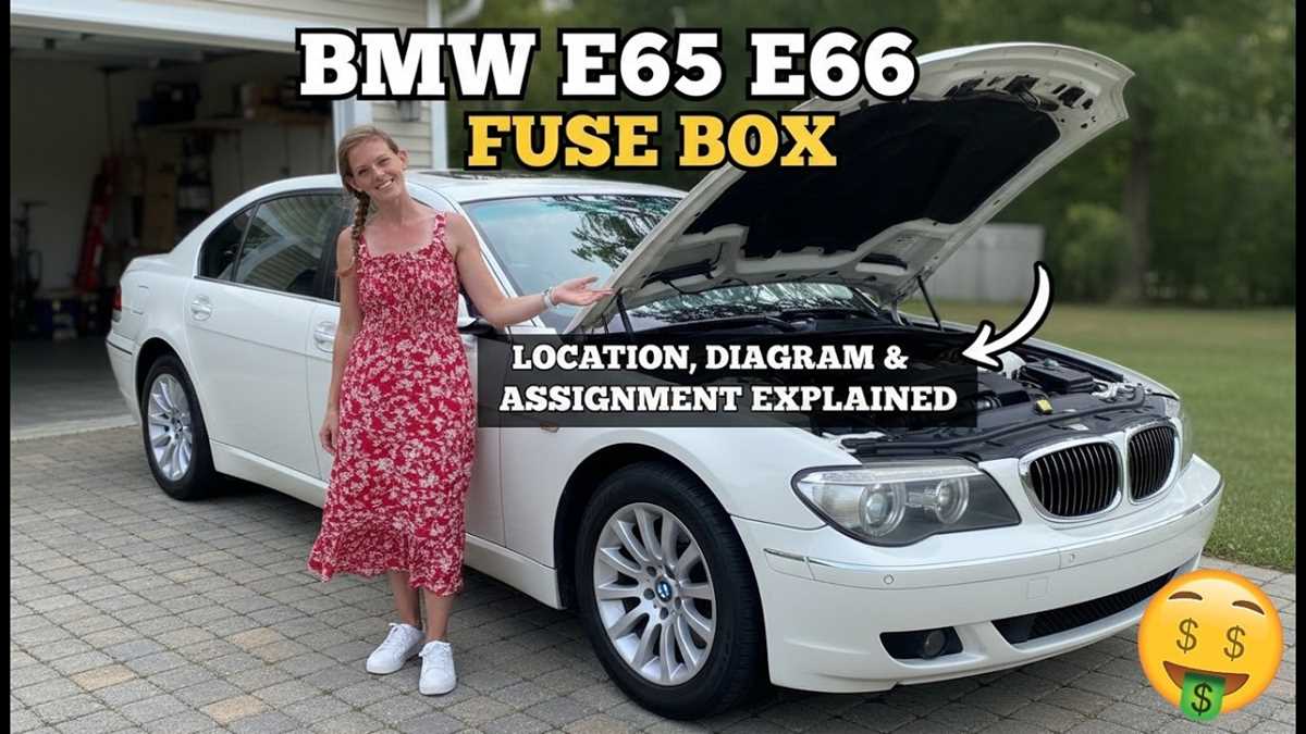 bmw e65 fuse box diagram