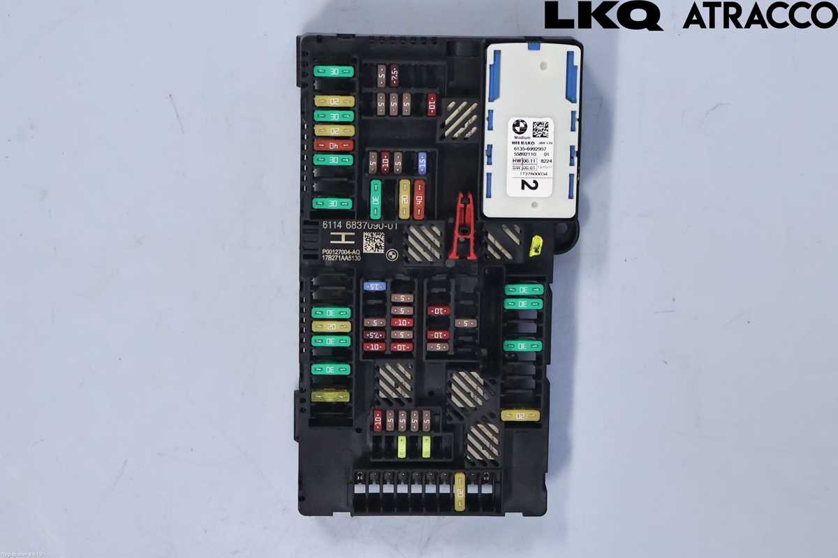 bmw g12 fuse box diagram