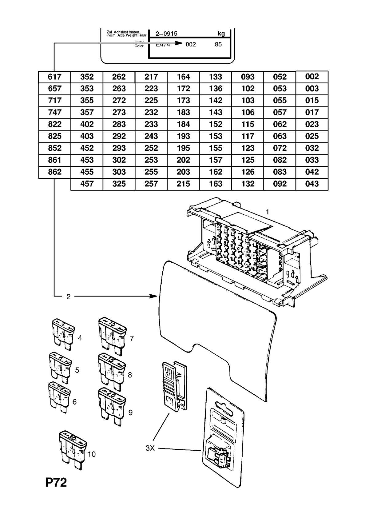 cavalier fuse diagram