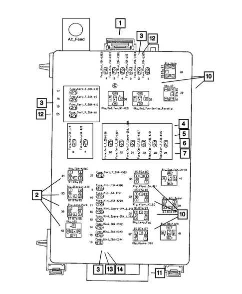 charger 2010 dodge challenger trunk fuse box diagram