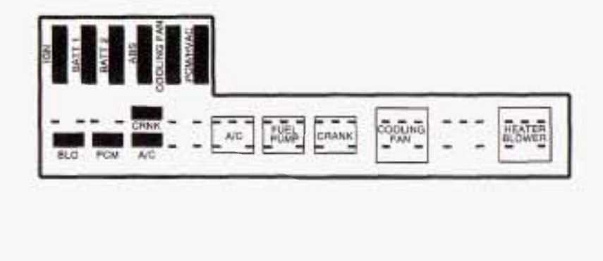 chevy cavalier fuse diagram