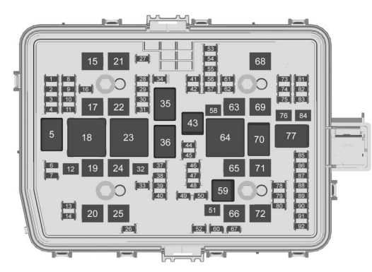 chevy fuse box diagram