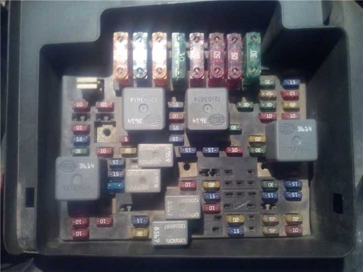 chevy tahoe fuse box diagram