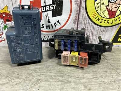 chevy tracker fuse box diagram