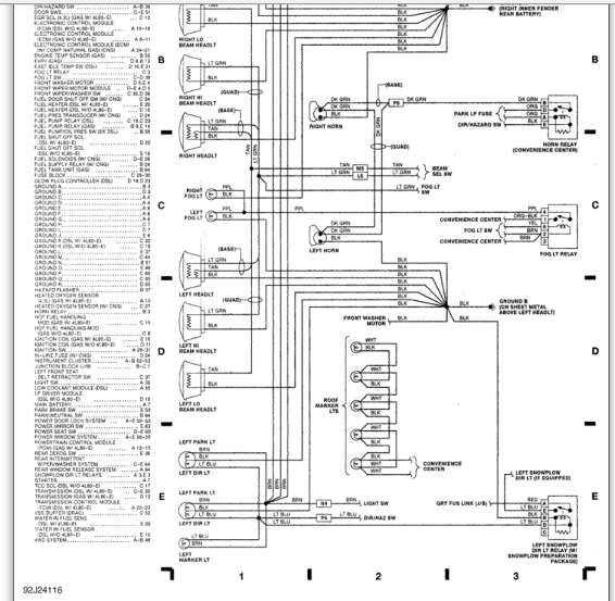 chevy truck fuse box diagram