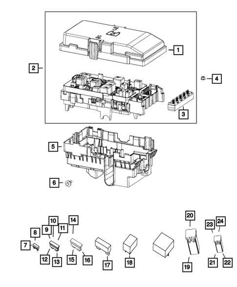 chrysler 200 fuse box diagram 2012