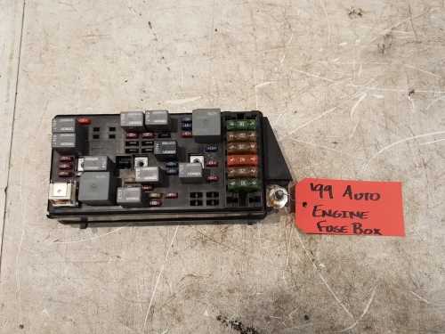 corvette c5 underhood fuse box diagram