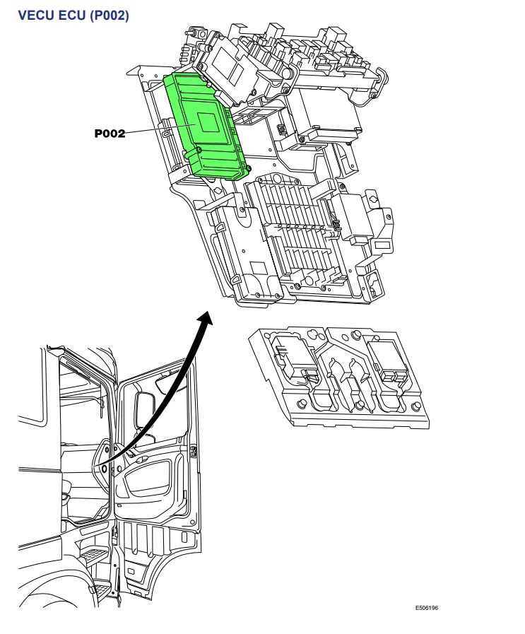daf xf 106 fuse box diagram