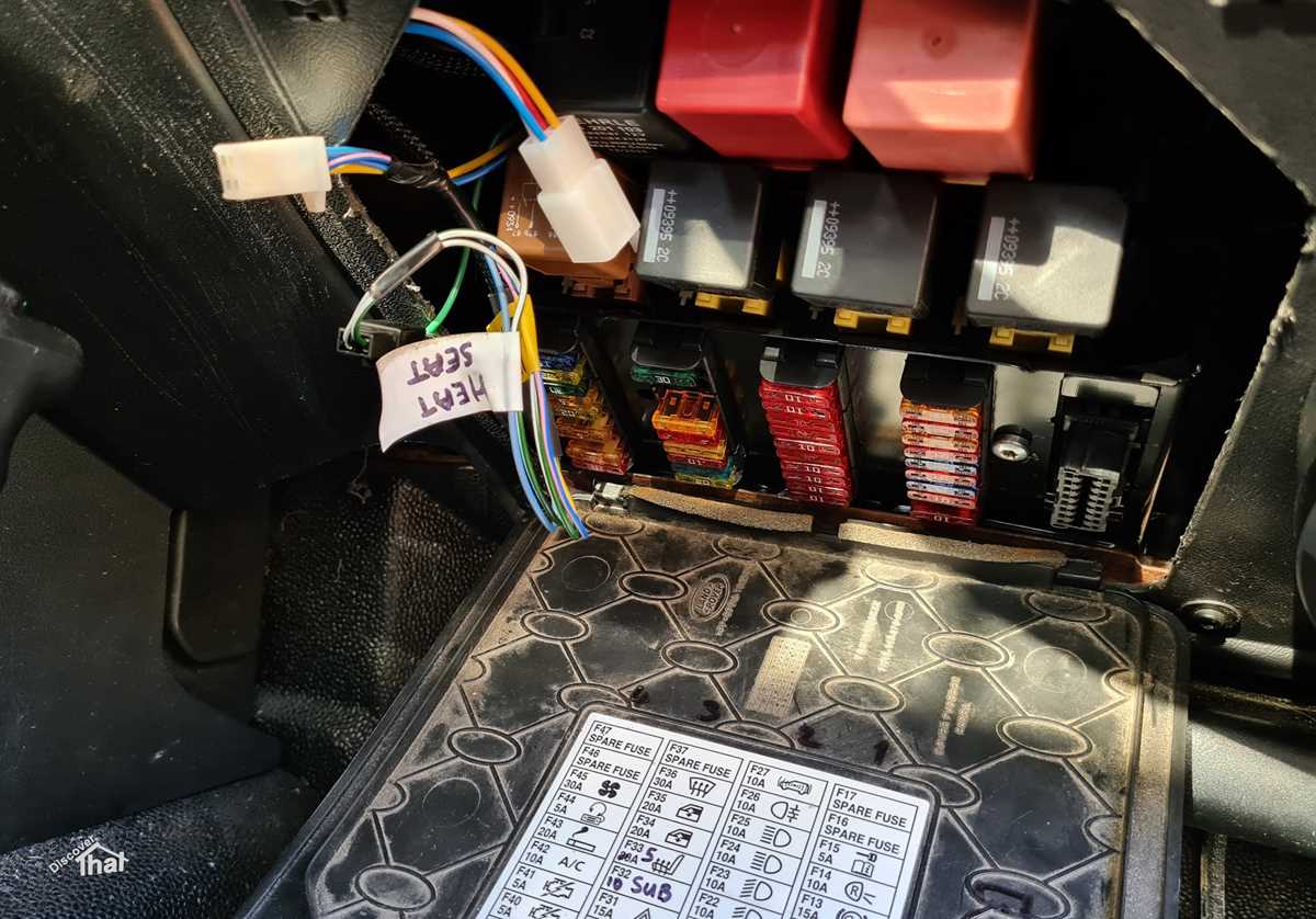 defender puma fuse box diagram