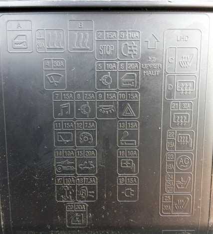 delica fuse box diagram