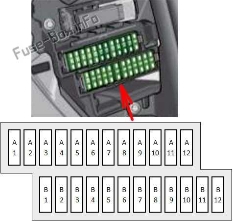 diagram audi a6 fuse box location
