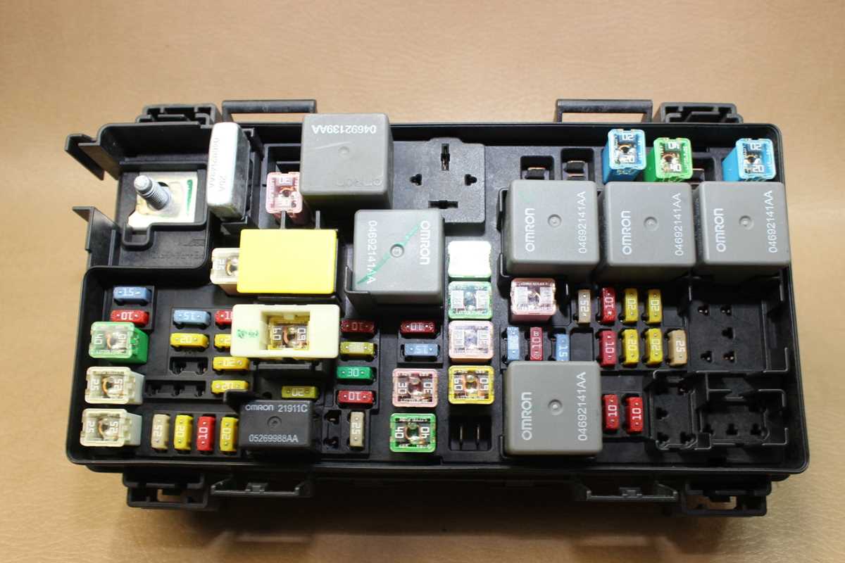 dodge nitro fuse box diagram