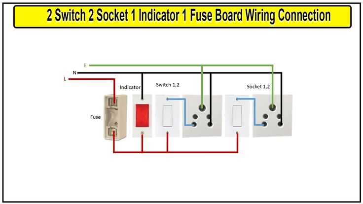 double pole fused spur wiring diagram