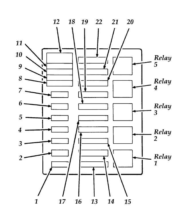 ford f350 fuse diagram