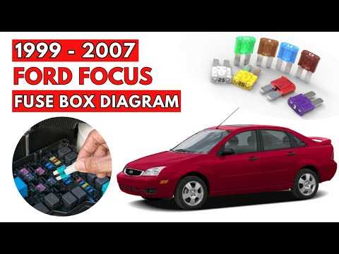 ford focus 1999 fuse box diagram