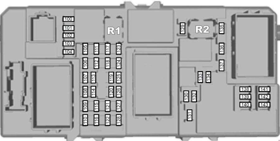 ford focus 2009 fuse box diagram uk