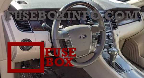 ford taurus 2010 fuse box diagram