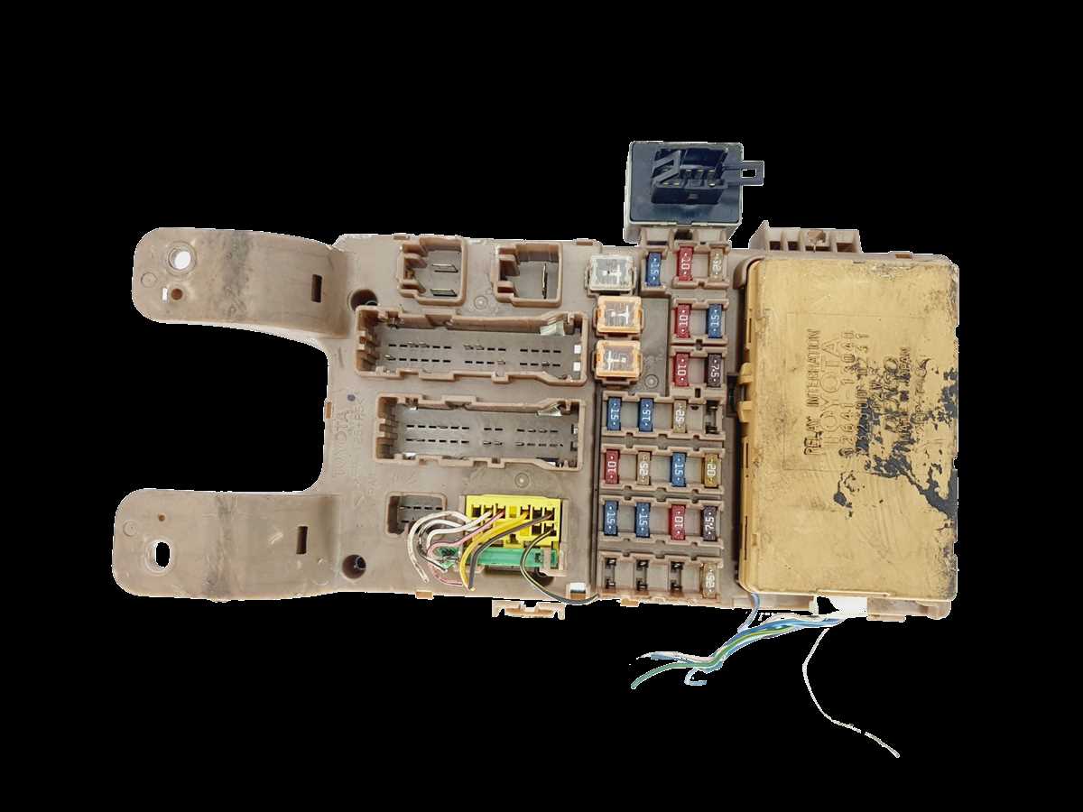 fuse box diagram 2003 toyota corolla