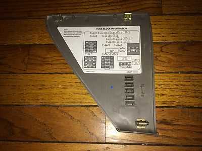 fuse box diagram 2004 chevy silverado