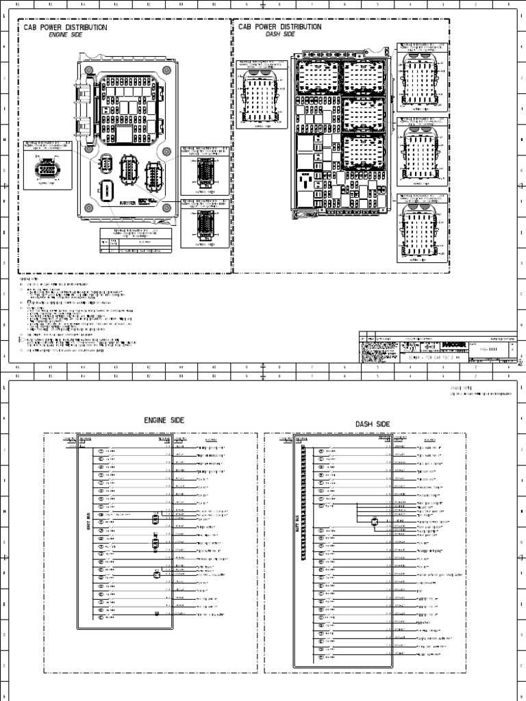 fuse box peterbilt 379 fuse panel diagram