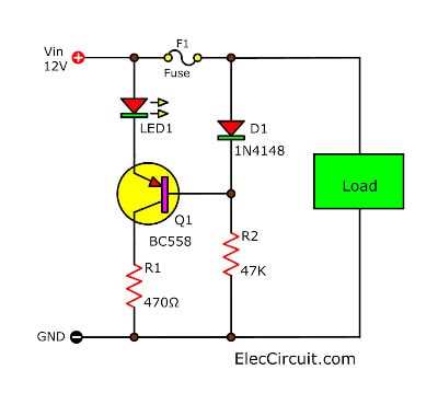 fuse circuit diagram