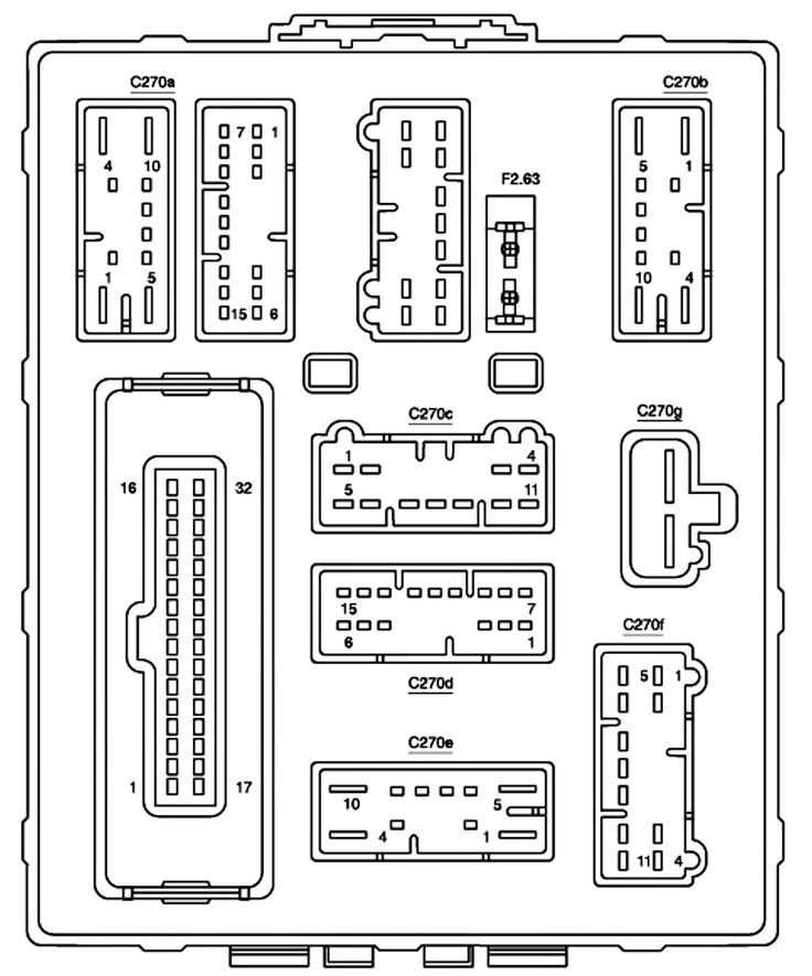fuse diagram for 2012 ford focus