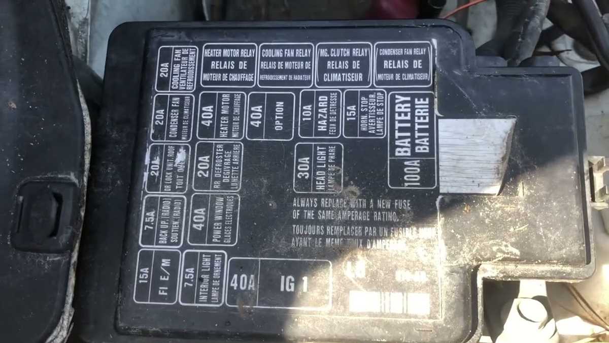 fuse panel 1997 honda crv fuse box diagram