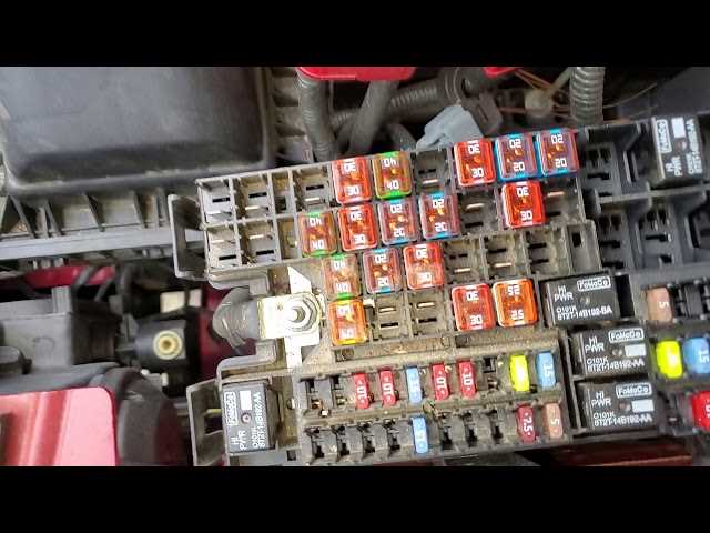 fuse panel 2013 ford edge fuse box diagram