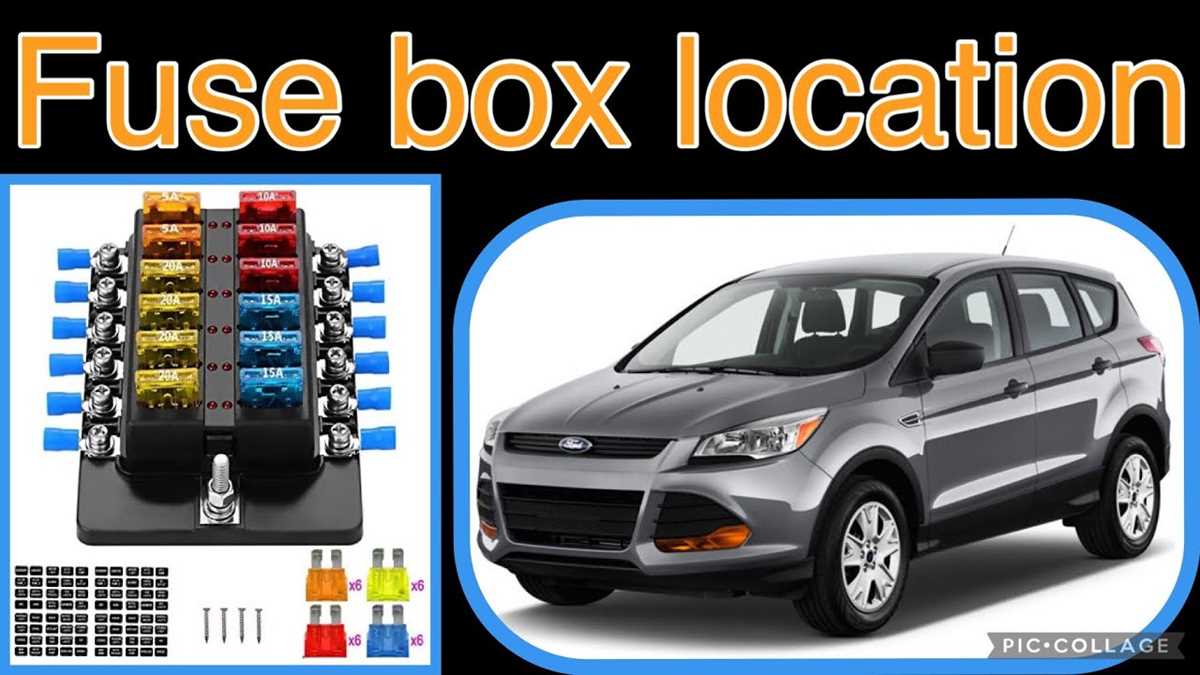 fuse panel 2014 ford escape fuse box diagram