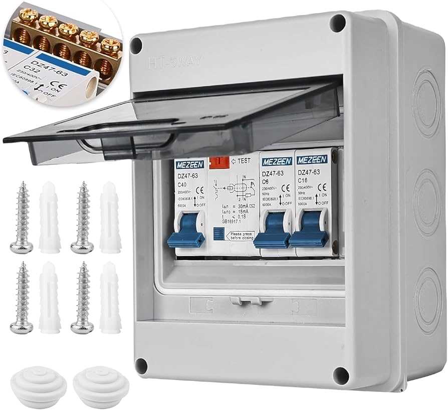 garage fuse box wiring diagram