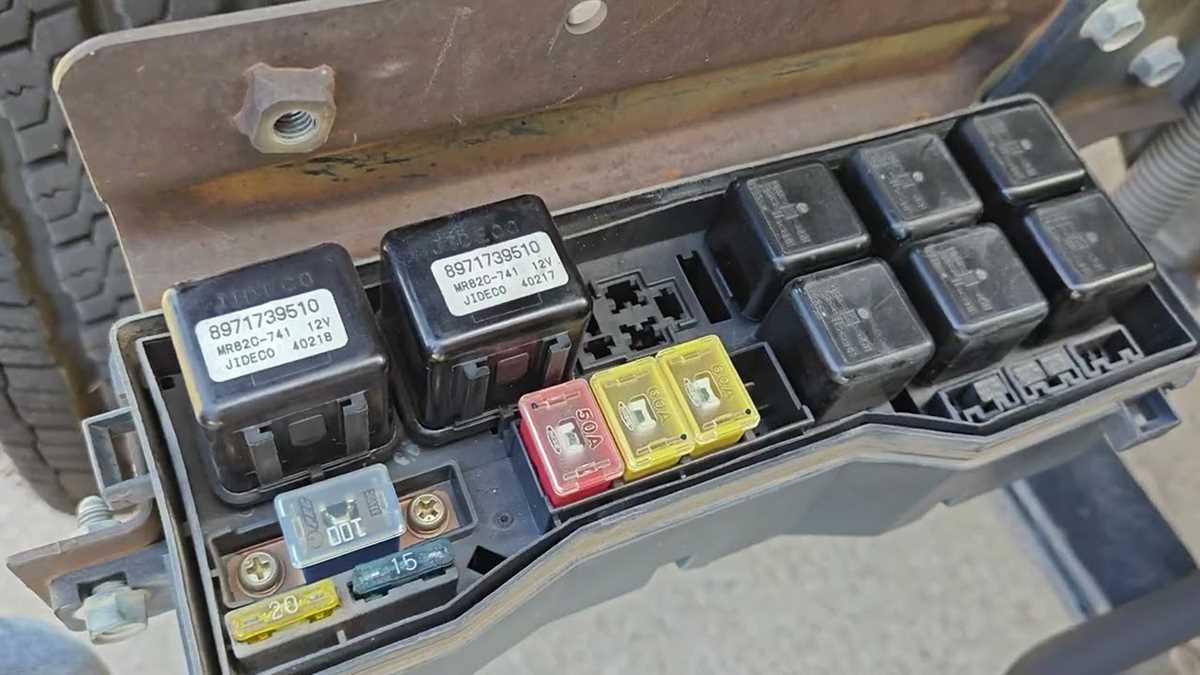 gmc c5500 fuse box diagram