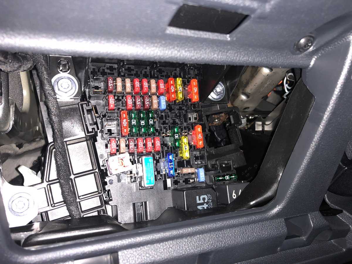 golf mk7 fuse box diagram