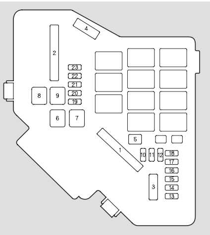 honda civic fuse box diagram 1997