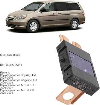 honda odyssey 2010 fuse box diagram
