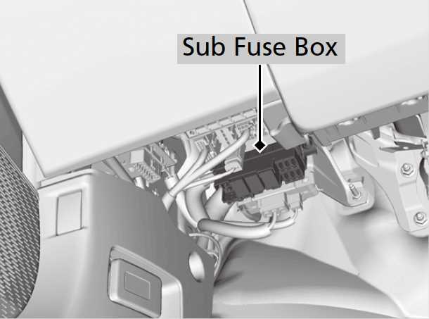 honda sv4 fuse box diagram
