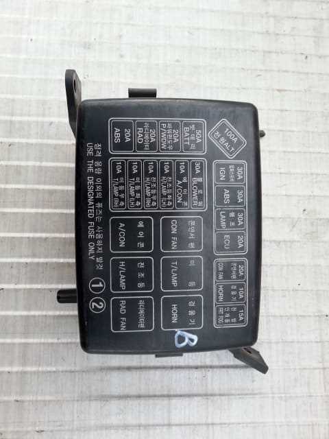 hyundai accent 2015 fuse box diagram