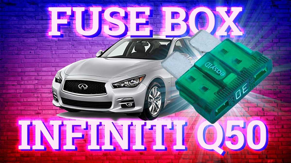 infiniti q50 fuse diagram