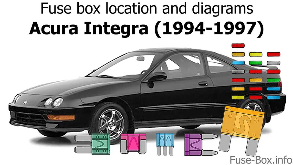 integra engine bay fuse box diagram