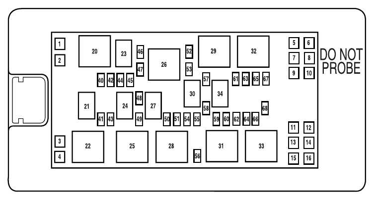 interior 05 mustang 2005 ford mustang fuse box diagram
