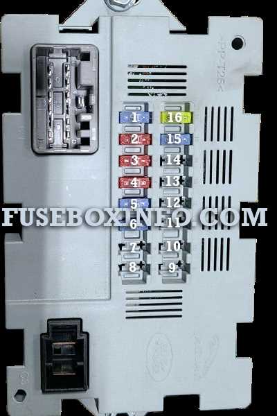 jaguar xe fuse box diagram